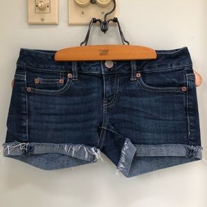 American Eagle “midi” shorts